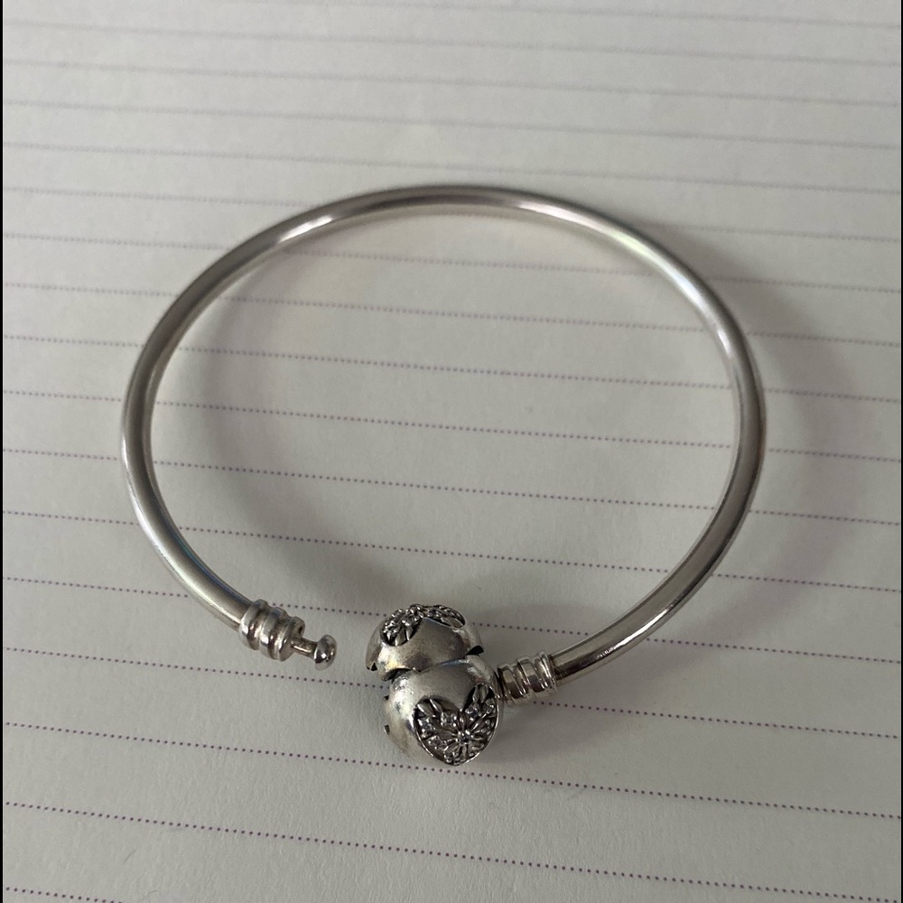 (sold privately)Pandora charm bangle
